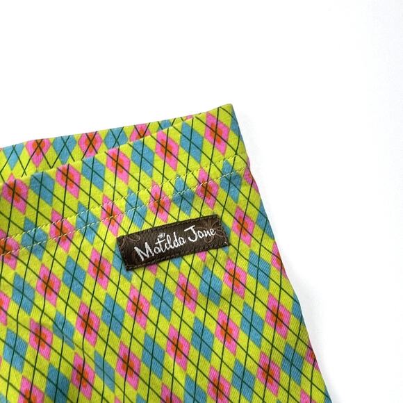 Matilda Jane Emerald Argyle Leggings - Picture 6 of 9